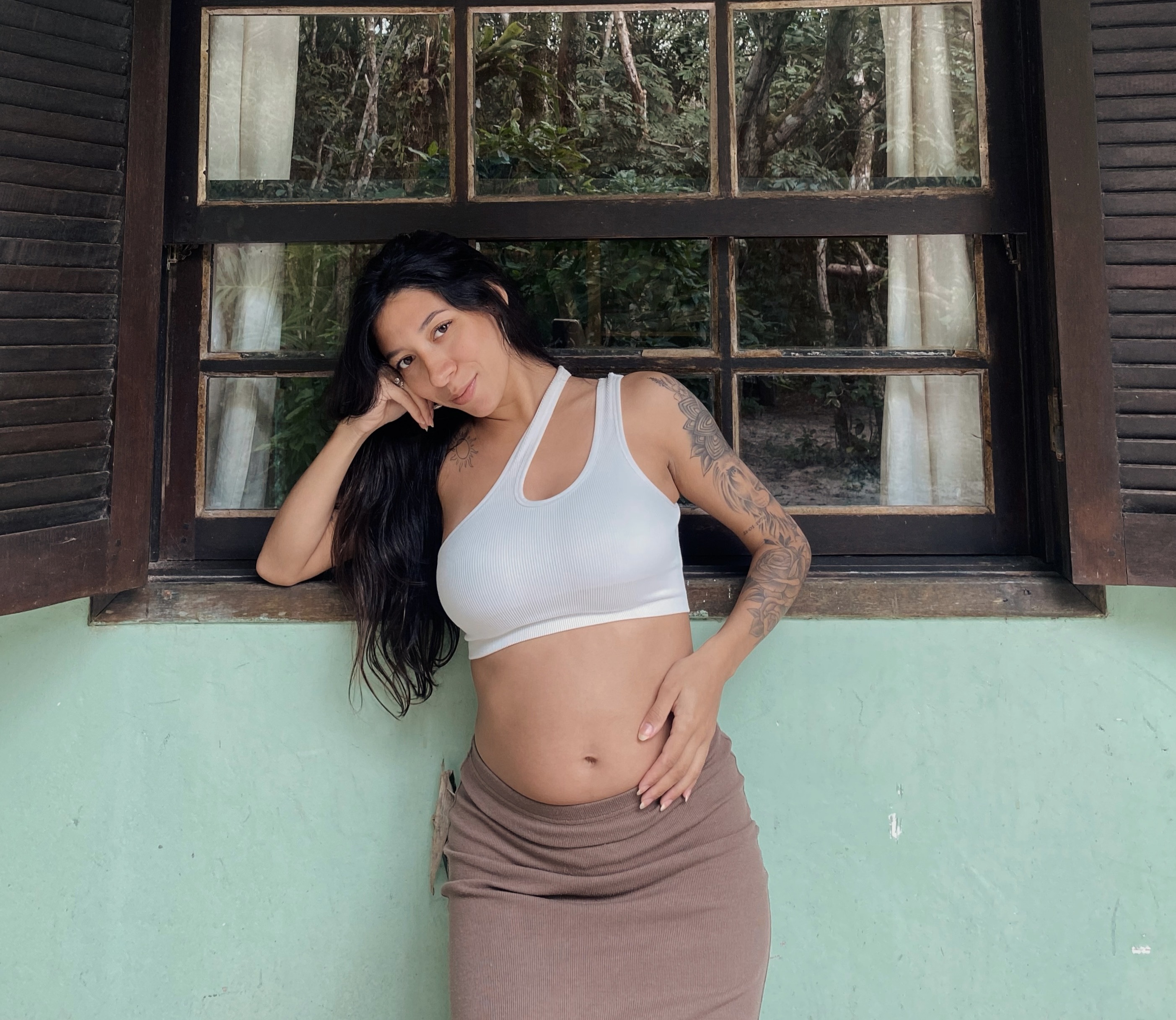 Kamylle Rosa na Ilha do Mel